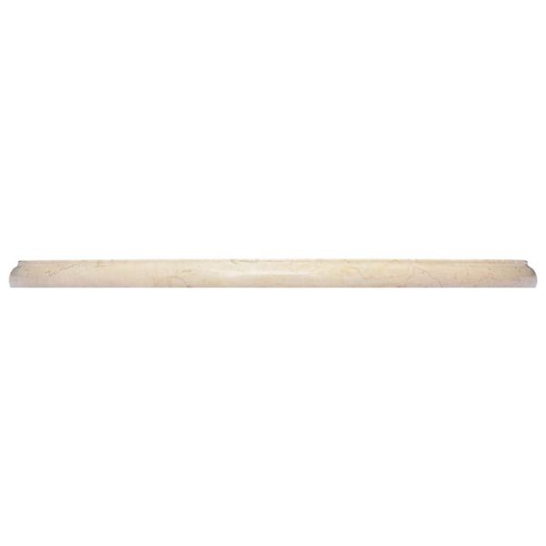 vidaXL Table Top Cream Ø50x2.5 cm Marble