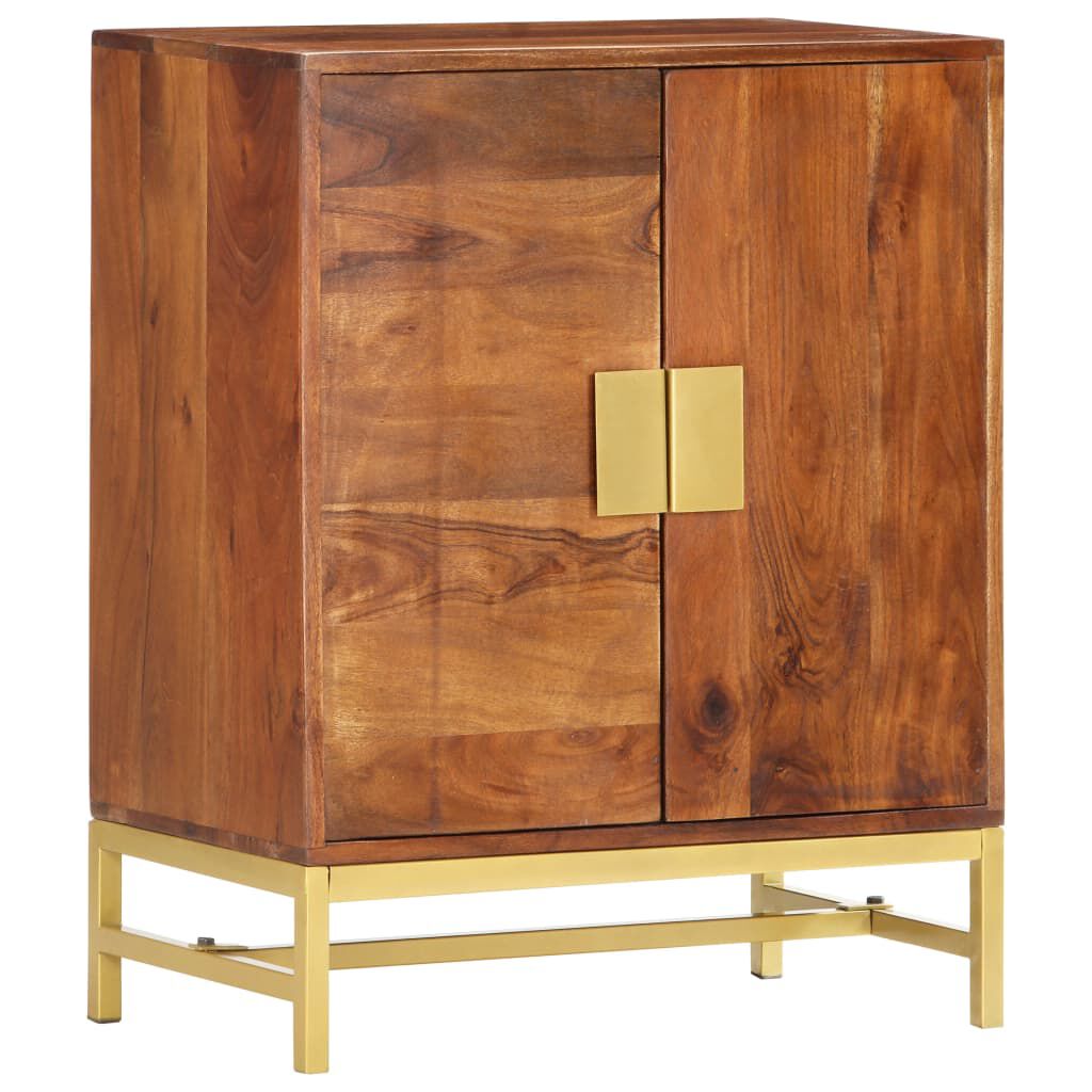 vidaXL Sideboard 60x35x75 cm Solid Acacia Wood