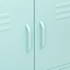 vidaXL Storage Cabinet Mint 80x35x101.5 cm Steel