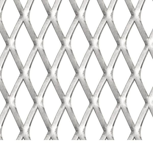 vidaXL Garden Wire Fence Stainless Steel 100x85 cm 45x20x4 mm