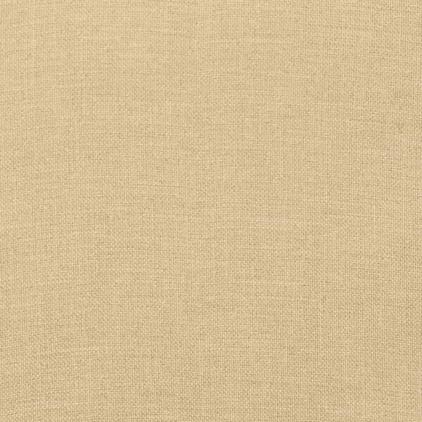 vidaXL Lowback Chair Cushions 2 pcs Melange Beige 100x50x4 cm Fabric