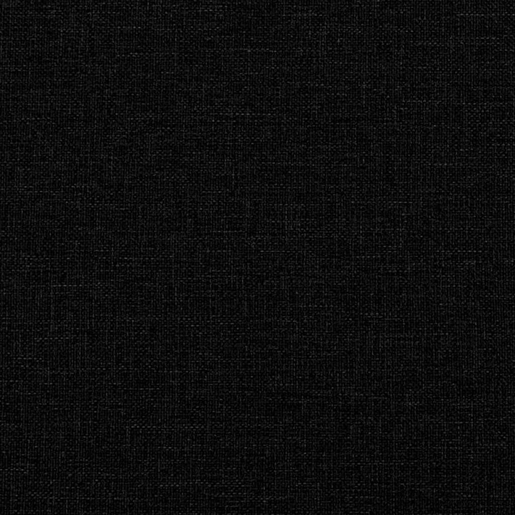 vidaXL Massage Recliner Chair Black Fabric