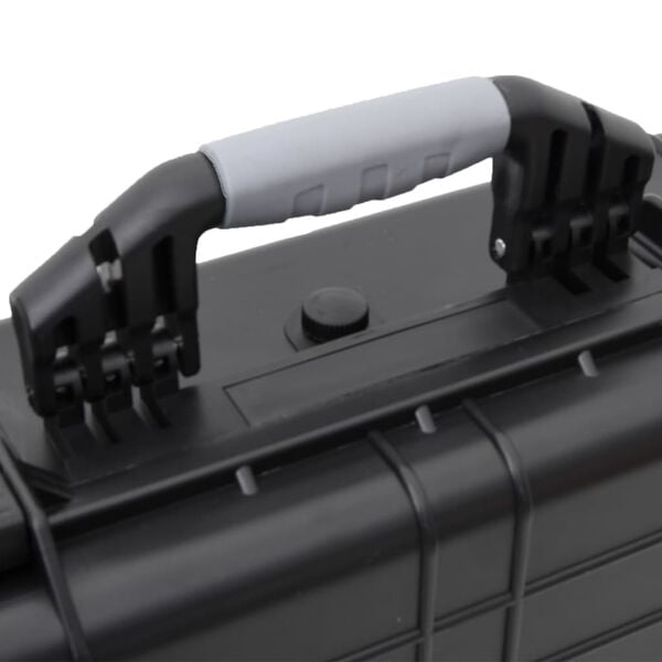 vidaXL Portable Flight Case Black 52x40x19 cm PP