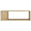 vidaXL TV Cabinet Sonoma Oak 100x24x32 cm Engineered Wood