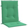 vidaXL Garden Lowback Chair Cushions 4 pcs Green 100x50x3 cm Oxford Fabric