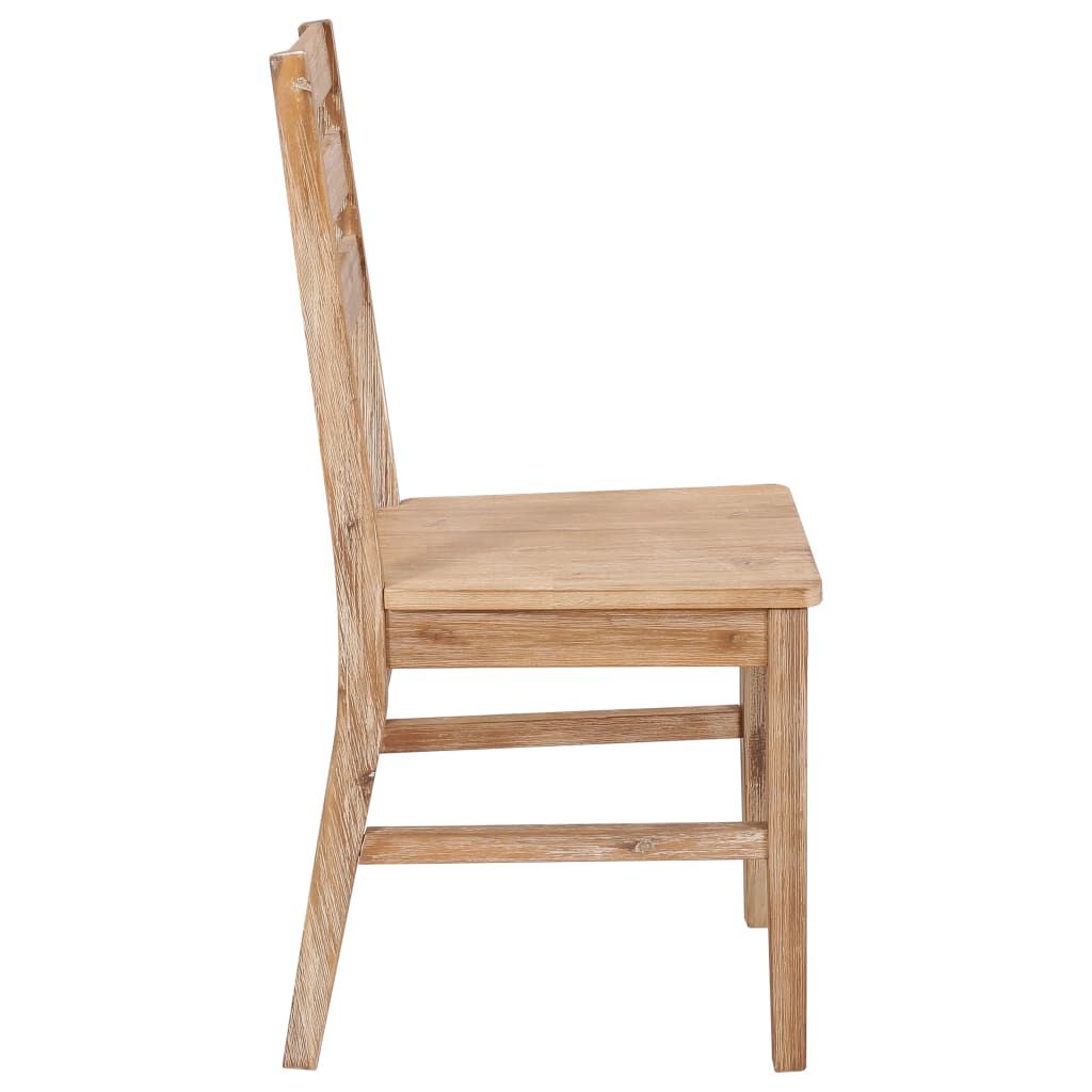 vidaXL 7 Piece Dining Set Solid Acacia Wood