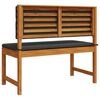vidaXL Garden Bench Brown 100 x 50 x 91cm Solid Acacia wood