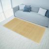 vidaXL Rug Bamboo 100x160 cm Natural