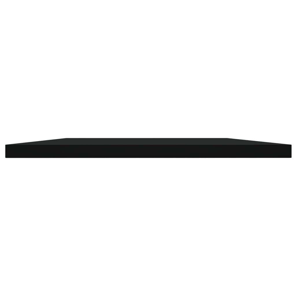 vidaXL Bookshelf Boards 8 pcs Black 40x40x1.5 cm Engineered Wood