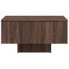 vidaXL Coffee Table Brown Oak 60x60x31.5 cm Engineered Wood