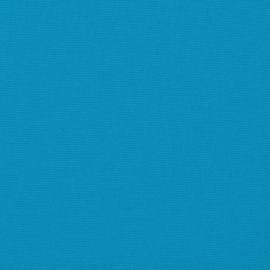 vidaXL Chair Cushions 4 pcs Light Blue 40x40x7 cm Oxford Fabric