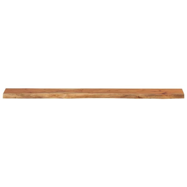 vidaXL Wall Shelf 160x20x3.8 cm Rectangular Solid Wood Acacia Live Edge