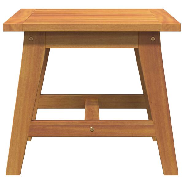 vidaXL Side Table 45x45x40 cm Solid Wood Acacia