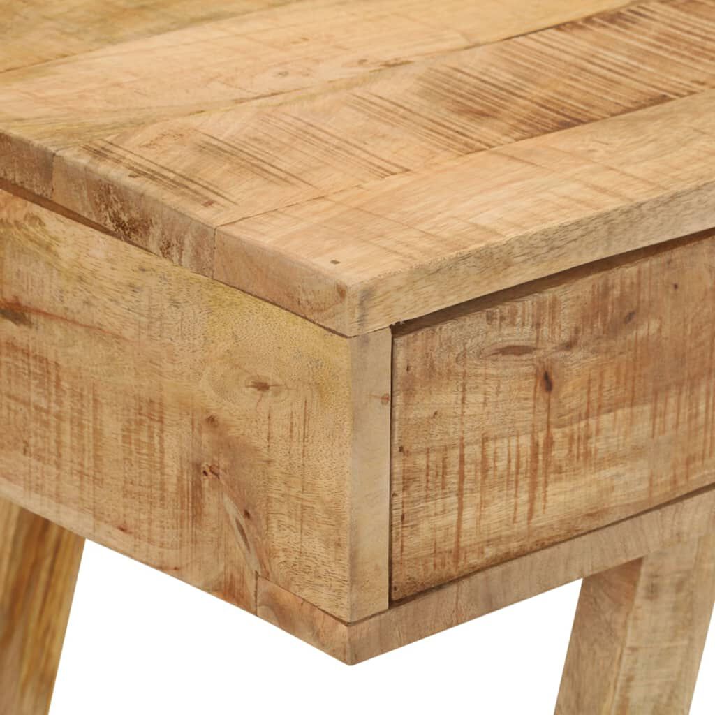vidaXL Desk 100x45x90 cm Solid Rough Mango Wood