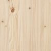 vidaXL Radiator Cover 79.5x19x84 cm Solid Wood Pine