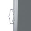 vidaXL Patio Retractable Double Side Awning 170x600 cm Anthracite