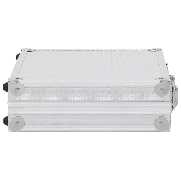 vidaXL Gun Case Aluminium ABS Silver