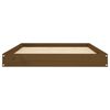 vidaXL Dog Bed Honey Brown 101.5x74x9 cm Solid Wood Pine