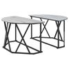 vidaXL Coffee Table Grey sonoma 80 x 80 x 42 cm