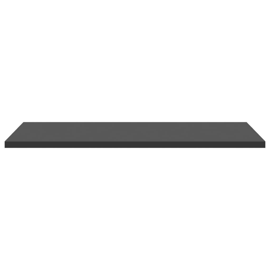 vidaXL Bookshelf Boards 4 pcs Grey 60x40x1.5 cm Engineered Wood