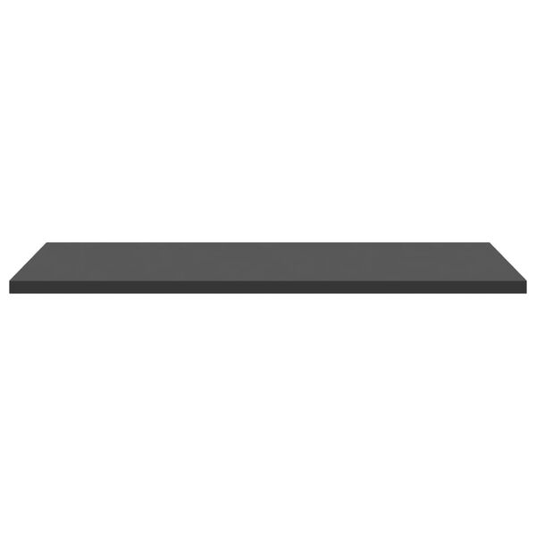 vidaXL Bookshelf Boards 4 pcs Grey 60x40x1.5 cm Engineered Wood
