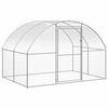 vidaXL Outdoor Chicken Coop 3x2x2 m Galvanised Steel