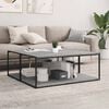 vidaXL Bookshelf Boards 4 pcs Concrete Grey 100x50x1,5 cm Engineered Wood