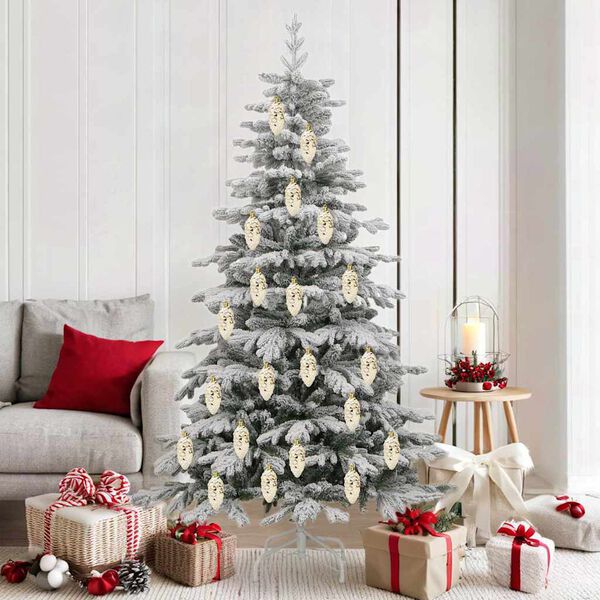 vidaXL Christmas Tree Decoration 40 pcs Gold