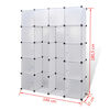vidaXL Modular Cabinet 14 Compartments White 37x146x180.5 cm