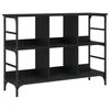 vidaXL Sideboard Black 102x32x73.5 cm Engineered Wood