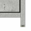 vidaXL Bathroom Cabinet Concrete Grey 30x30x183.5 cm Engineered Wood