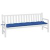 vidaXL Garden Bench Cushion Royal Blue 200x50x7 cm Oxford Fabric
