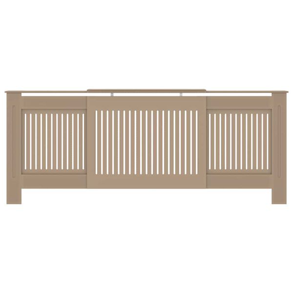 vidaXL MDF Radiator Cover 205 cm