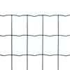vidaXL Euro Fence Steel 25x1.2 m Green