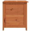 vidaXL Outdoor Cushion Box Brown 50x50x56 cm Solid Wood Fir