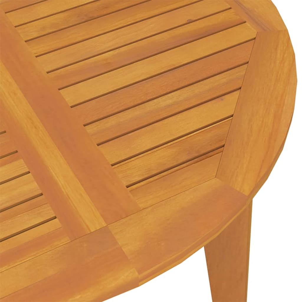 vidaXL 3 Piece Garden Dining Set Solid Wood Acacia