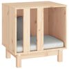 vidaXL Dog House 50x40x52 cm Solid Wood Pine