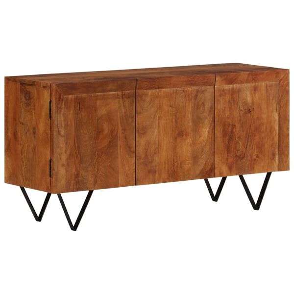 vidaXL Sideboard 110x35x56 cm Solid Wood Mango
