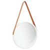 vidaXL Wall Mirror | White and brown
