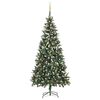 vidaXL Artificial Pre-lit Christmas Tree with Ball Set 210 cm
