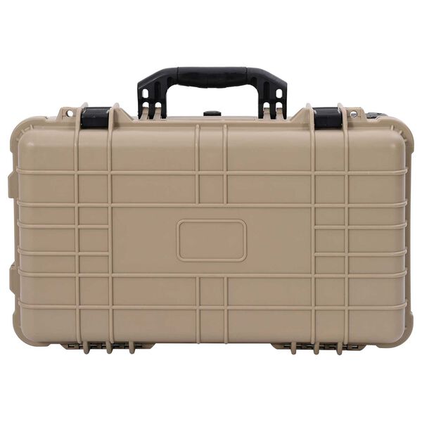 vidaXL Wheel-equipped Tool/Equipment Case with Pick & Pluck Foam Inside