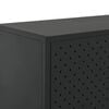 vidaXL Sideboard Black 75x35x75 cm Steel