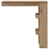 vidaXL Wall Bar Table Artisan Oak 102x45x103.5 cm Engineered Wood