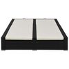 vidaXL Double Sun Lounger Poly Rattan Black