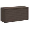 vidaXL Garden Storage Box Brown 116x44x55 cm