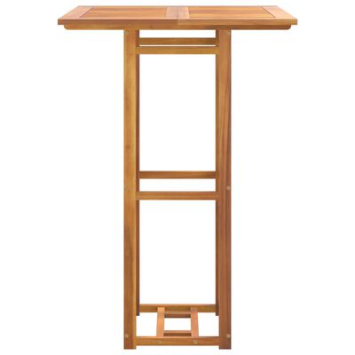 vidaXL 5 Piece Outdoor Bar Set Solid Wood Acacia