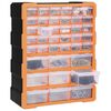 vidaXL Multi-drawer Organiser with 39 Drawers 38x16x47 cm