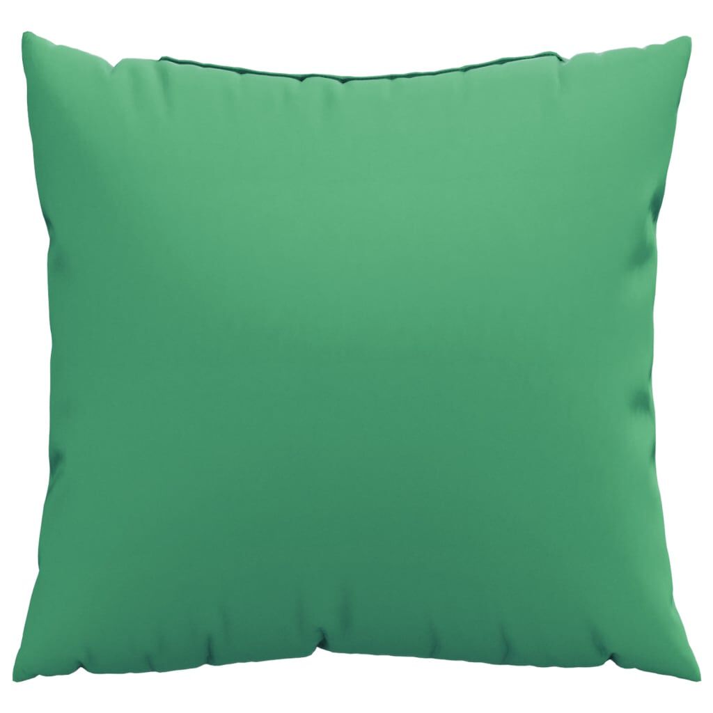 vidaXL Sofa Cushions 4 pcs Green 60x60 cm Fabric