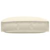 vidaXL Cushion Cream 60 x 60 x 12 cm Oxford Fabric