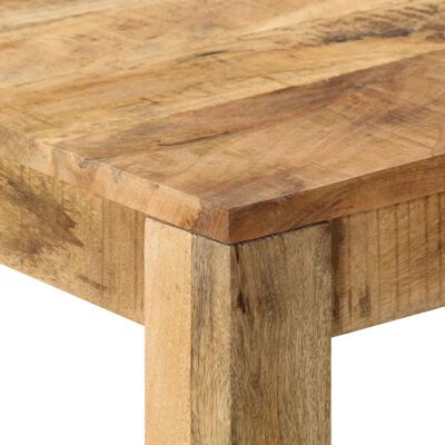 vidaXL Dining Table Solid Mango Wood 82x80x76 cm